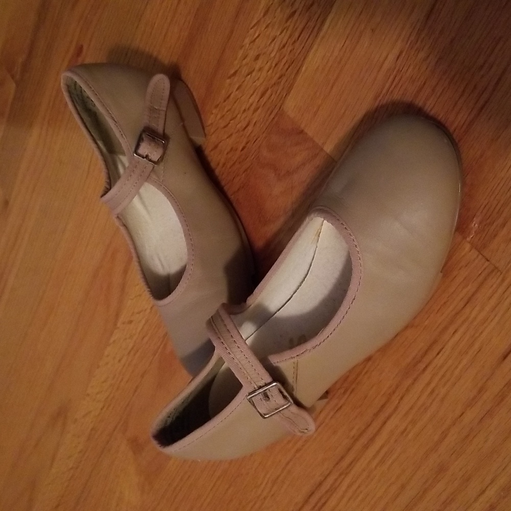 Tan Capezio Tap Shoes